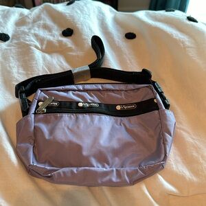 Purple & Black LeSportSac